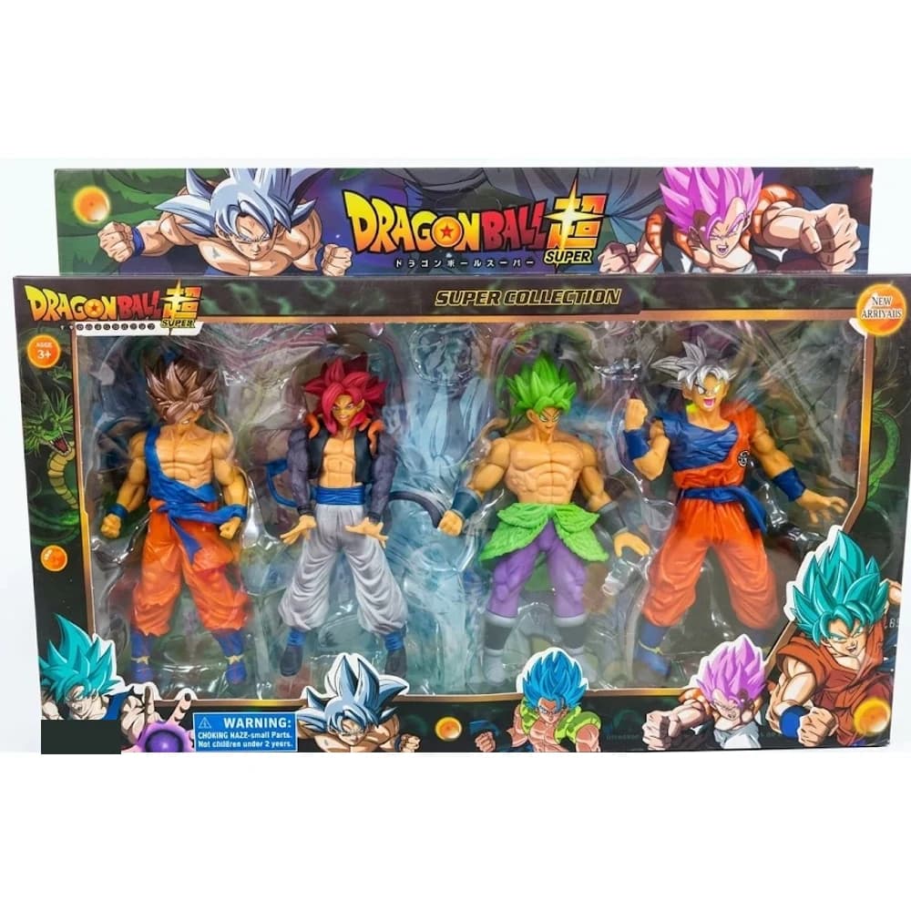 Dragon Ball Super Collection set of 4 action figures in window box