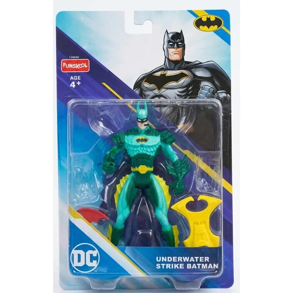 Funskool DC Underwater Strike Batman action figure on card