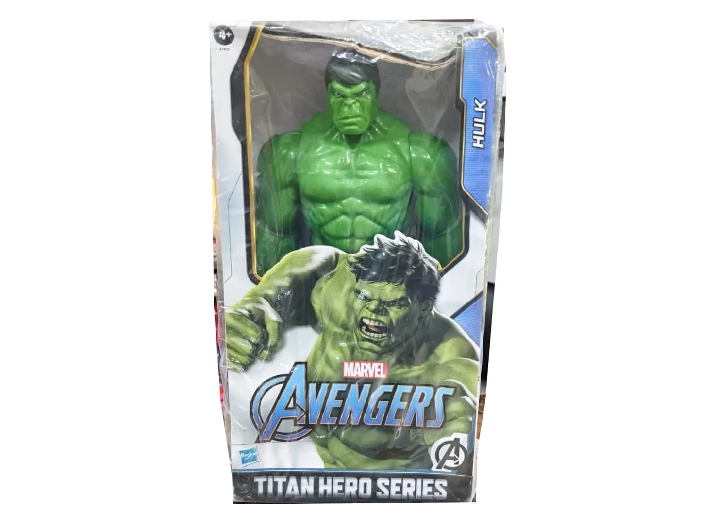 Marvel Avengers Titan Hero Series Hulk action figure in its window box